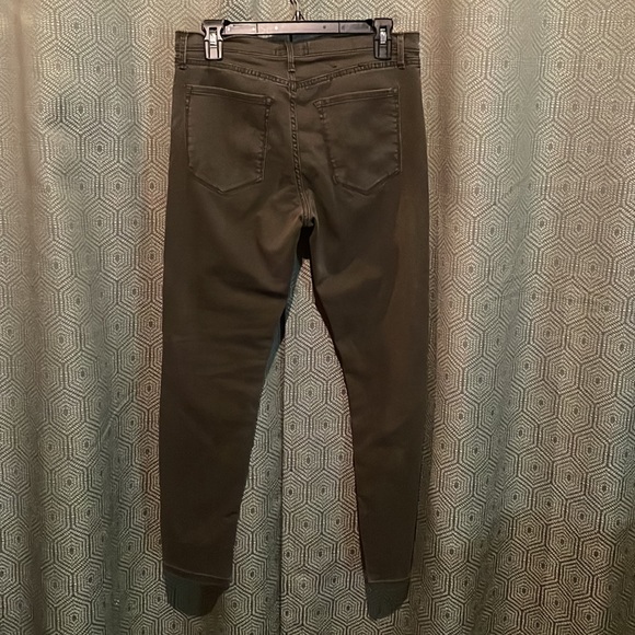 Banana Republic Skinny Fit Olive Green Jeans Size 29/8 EUC - Picture 4 of 4